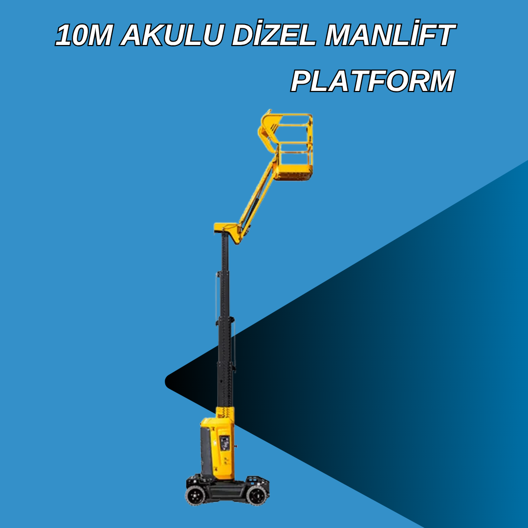 10m akulu dizel manlift platform 2