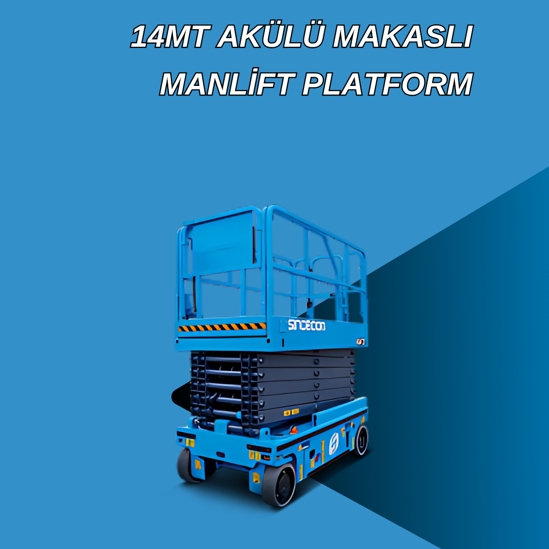 14mt akulu makasli manlift platform 2