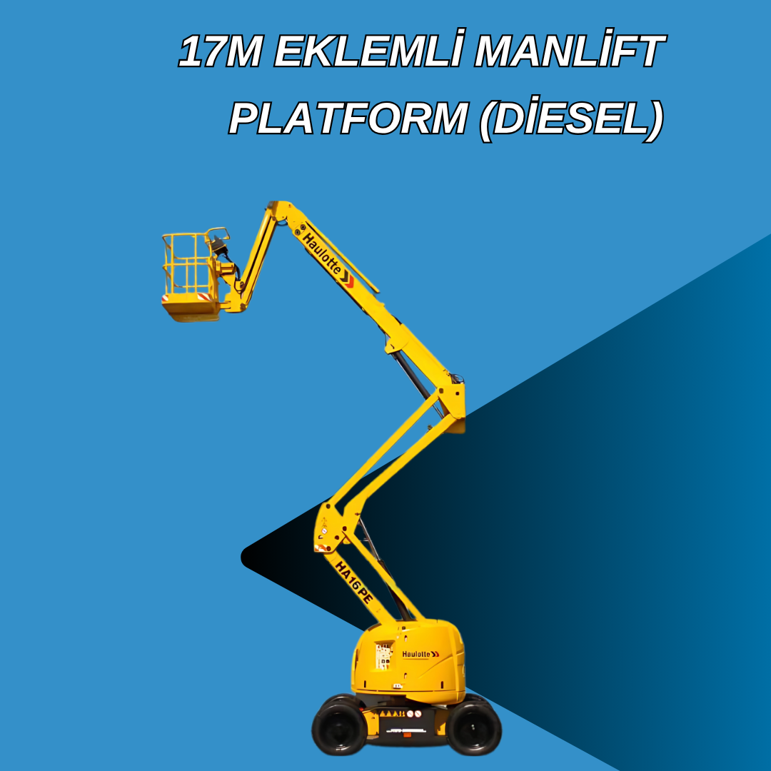 17m eklemli manlift platform diesel
