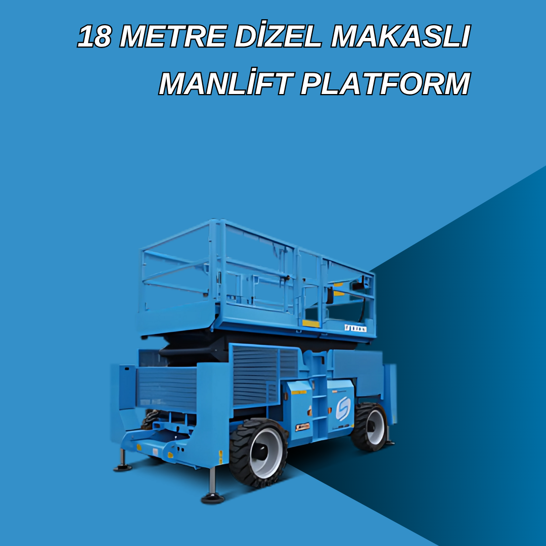 18 metre dizel makasli manlift platform 2