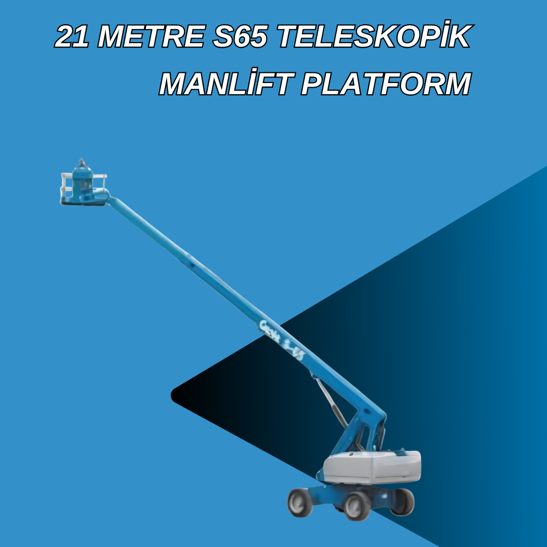 21 metre s65 teleskopik manlift platform 3