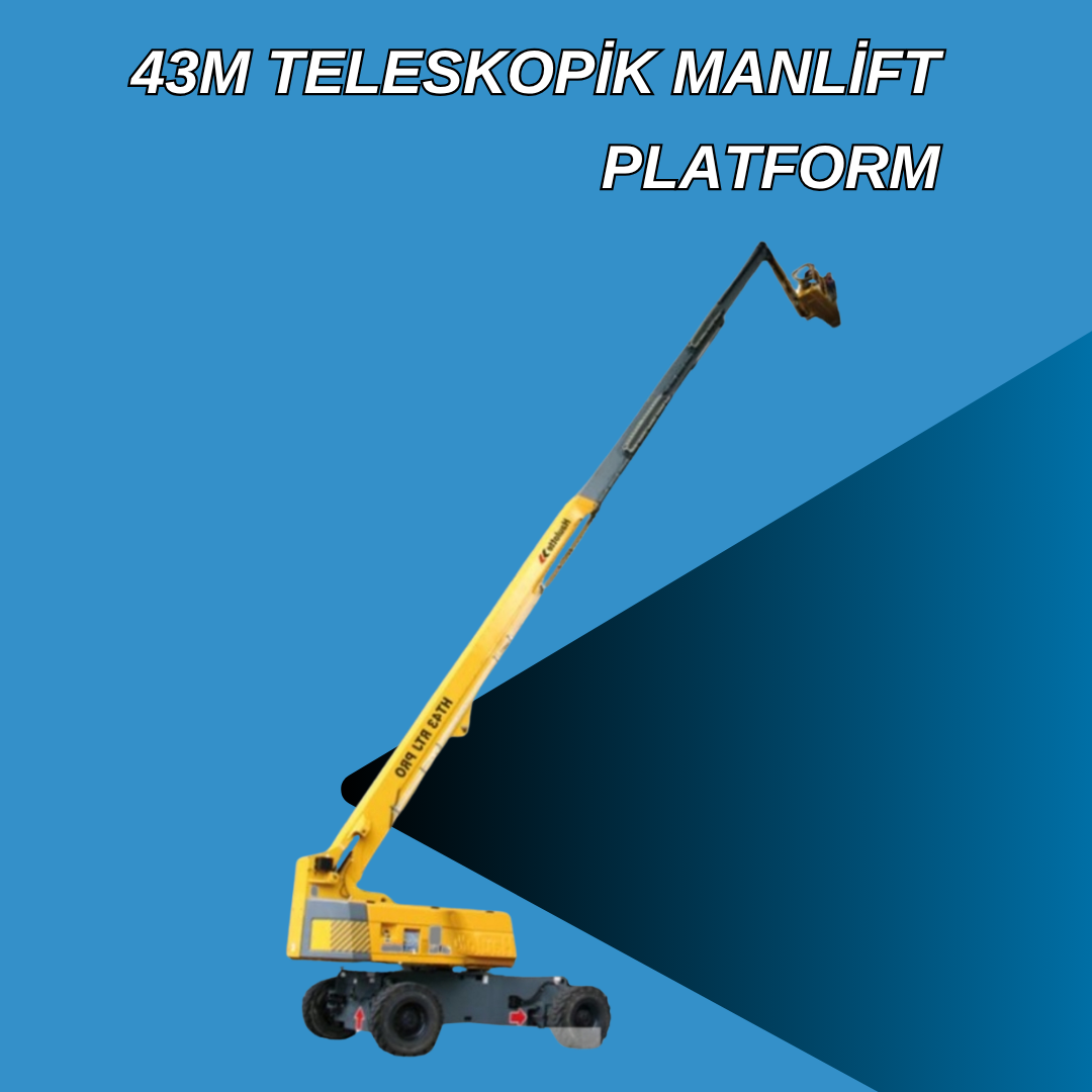 43m teleskopik manlift platform 3