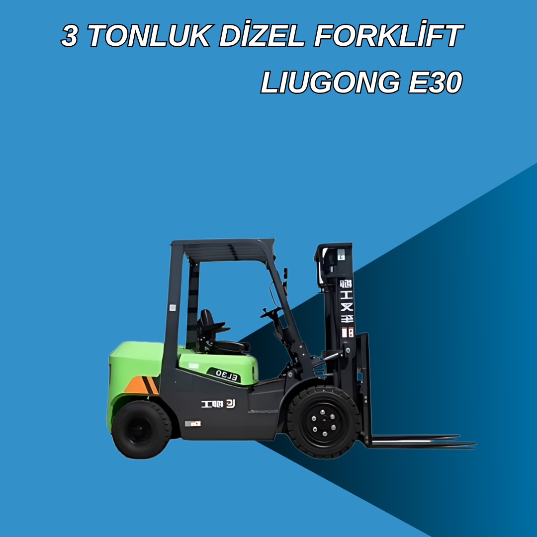 3 tonluk dizel forklift liugong e30 3